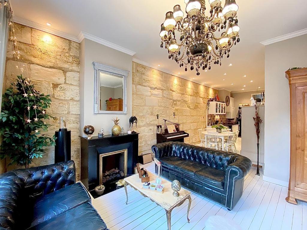 בורדו Grand Appartement Haussmanien De Standing Avec Jacuzzi Terrasse Et Parking En Hyper Centre מראה חיצוני תמונה