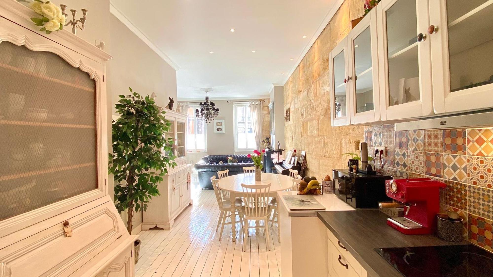 בורדו Grand Appartement Haussmanien De Standing Avec Jacuzzi Terrasse Et Parking En Hyper Centre מראה חיצוני תמונה